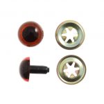 Trimits Toy Eyes Teddy 15mm Amber 4 Pack
