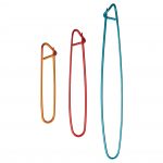 Knit Pro Aluminium Stitch Holders Set of 3
