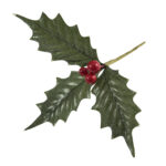 Holly Leaves and Berries: Large