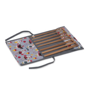 Knitting Pin Roll:  Filled:  Chicken Stitch