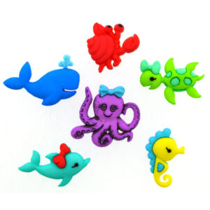 Dress it up Buttons 10264 Oceans Alive