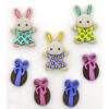 Dress it up Buttons 1299 Bunny Hop