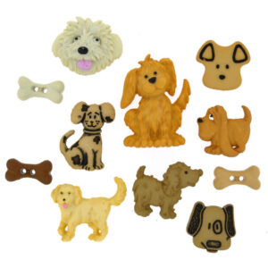 Dress it up Buttons 369 Dog Days