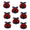 Dress it up Buttons 6940 Sew Cute Ladybugs