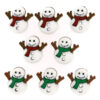 Dress it up Buttons 7494 Sew Cute Snowmen