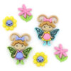 Dress it up Buttons 8294 Flutter Bugs