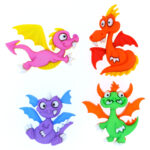 Dress it up Buttons 8299 Dragon Tale