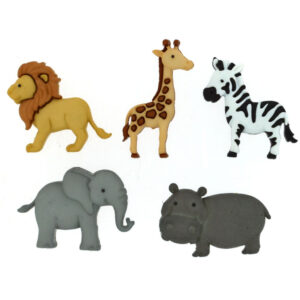 Dress it up Buttons 9005 Zoo Cuties