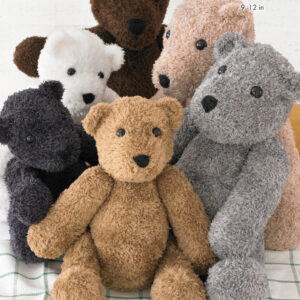 King Cole Pattern 9134 Teddies in Truffle  RRP 3.46