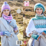 King Cole Pattern 5908 Ladies Accessories Knitted in Nordic Chunky