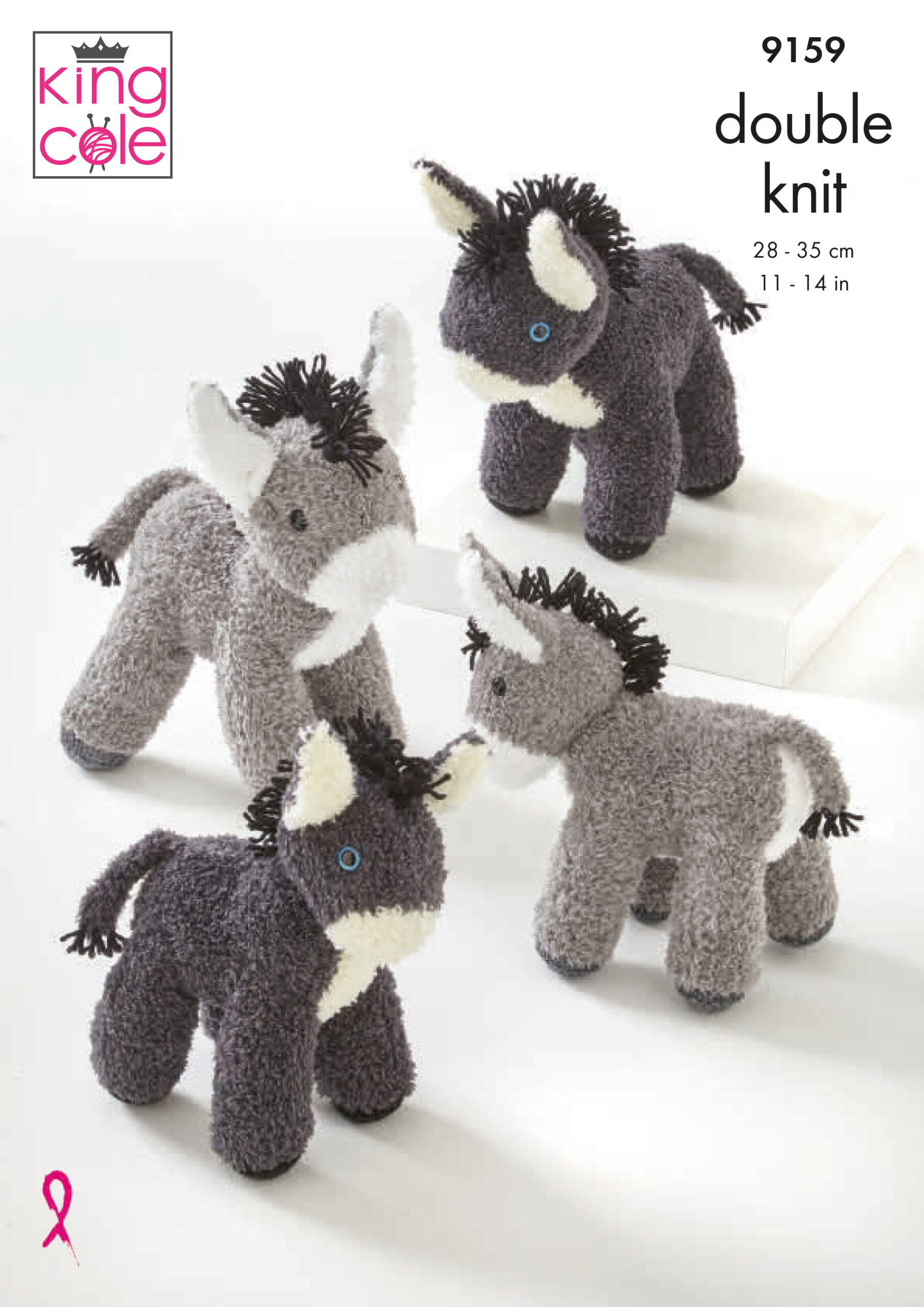 King Cole Pattern 5159 Donkeys  DK